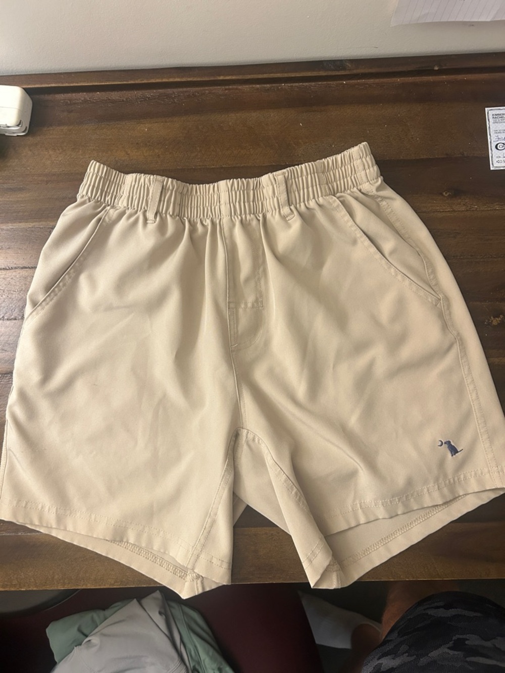 Khaki Local Boy Volley Shorts